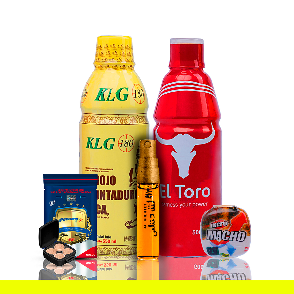 Jarabe K.L.G 180 +El Toro + Rinho Extra Fuerte + Obsequio