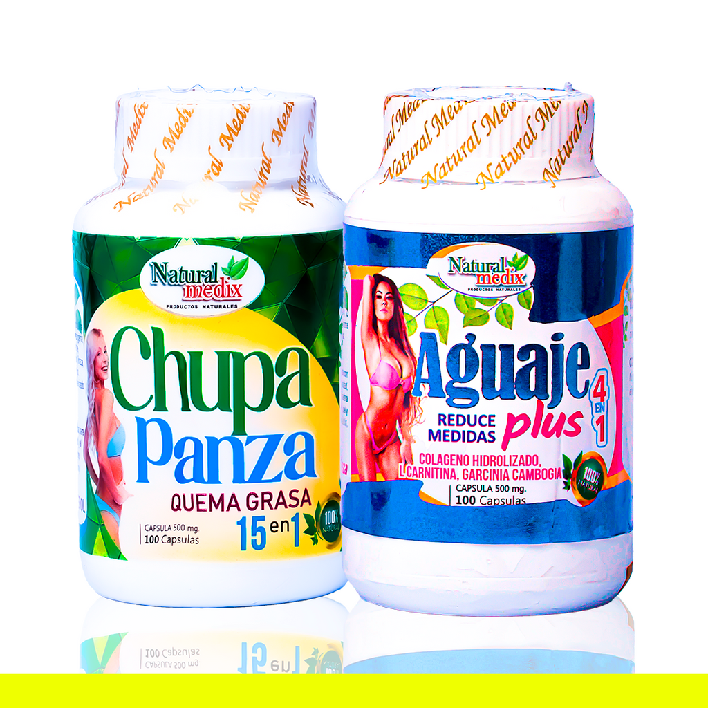 Chupa panza + Aguaje Plus Dietario