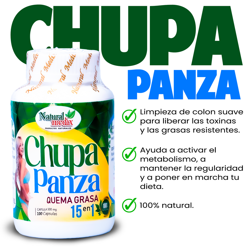 Chupa panza + Aguaje Plus Dietario