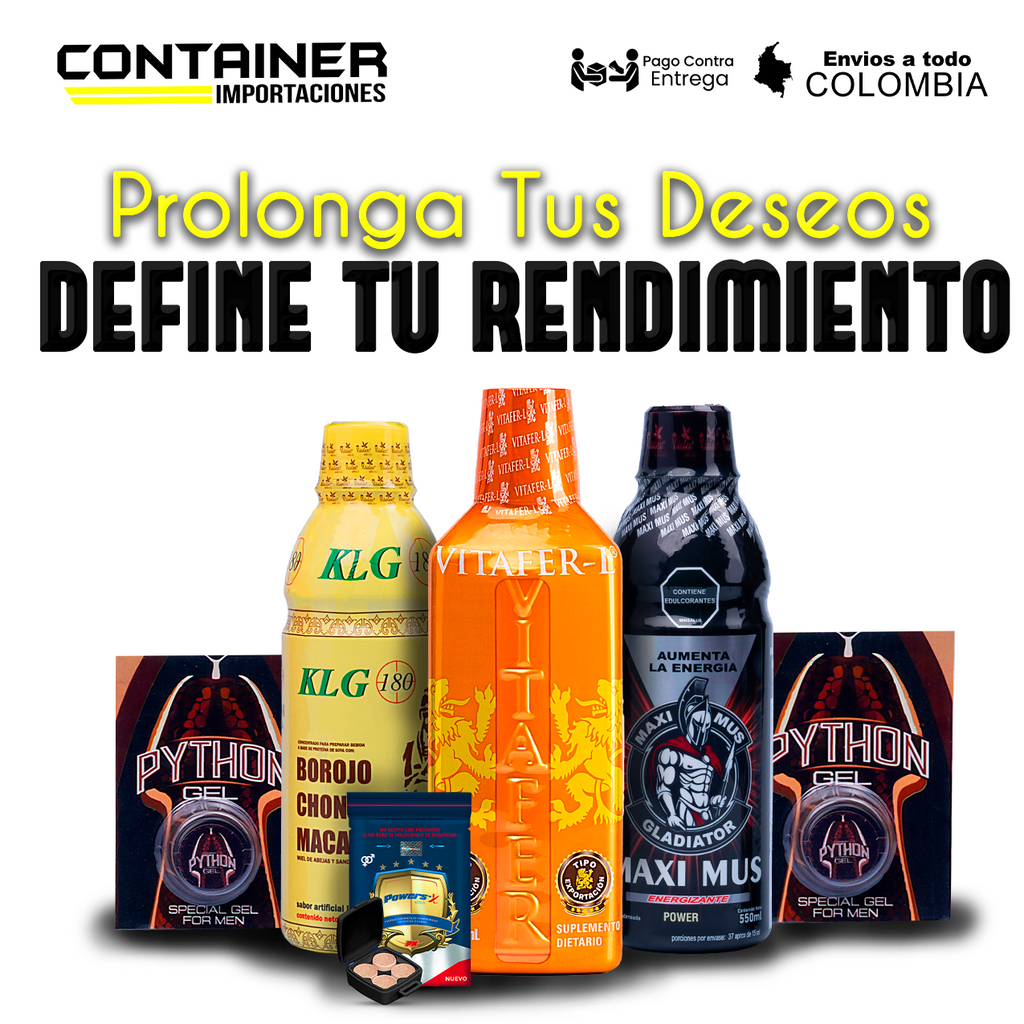 MERO MACHO KLG GLADIATOR RHINO EXTRAFUERTE CREMA PYTHON CREMA HARDEX POWERSX