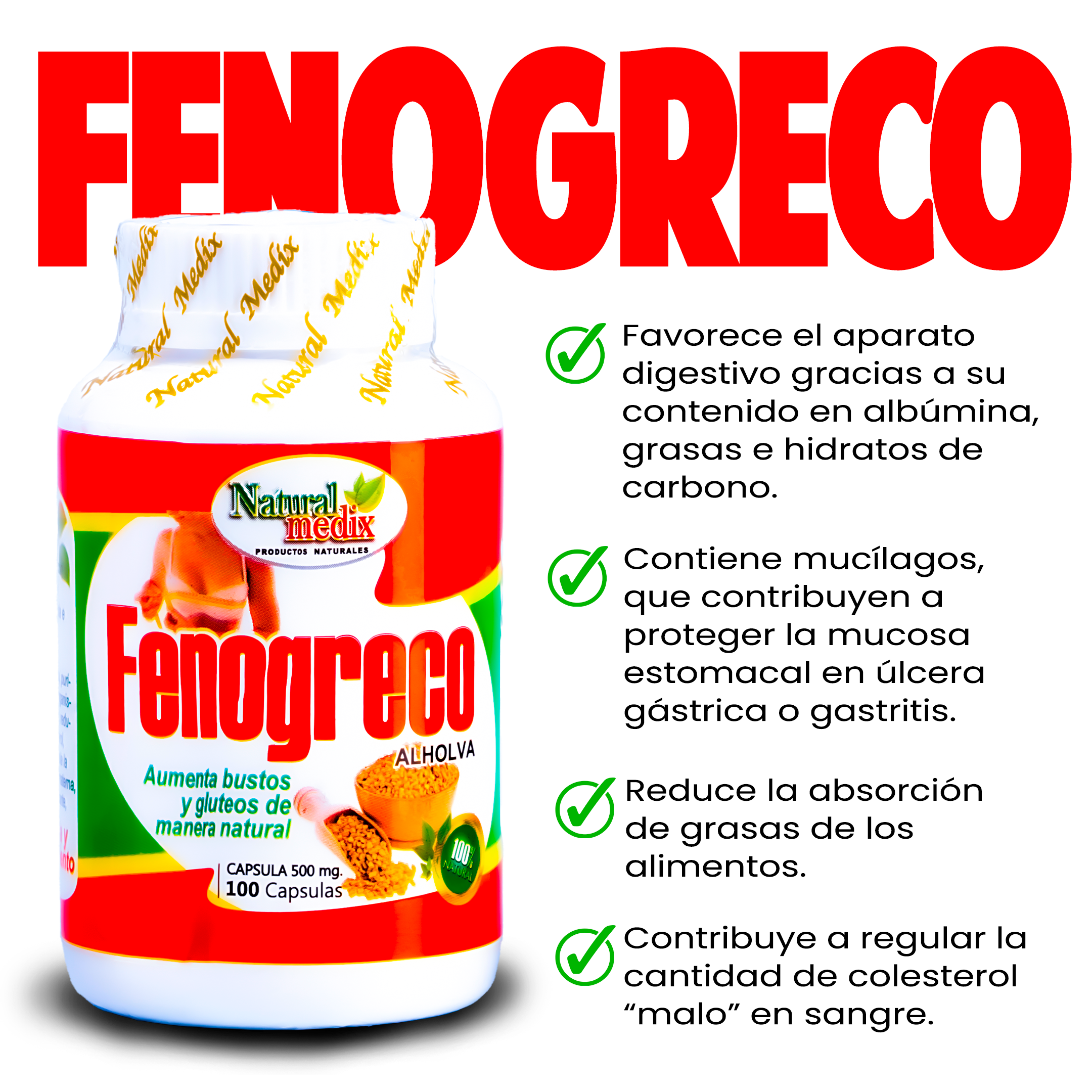 Colagenil + Aguaje Siempre Bella + Aguaje Hinojo + Fenogreco