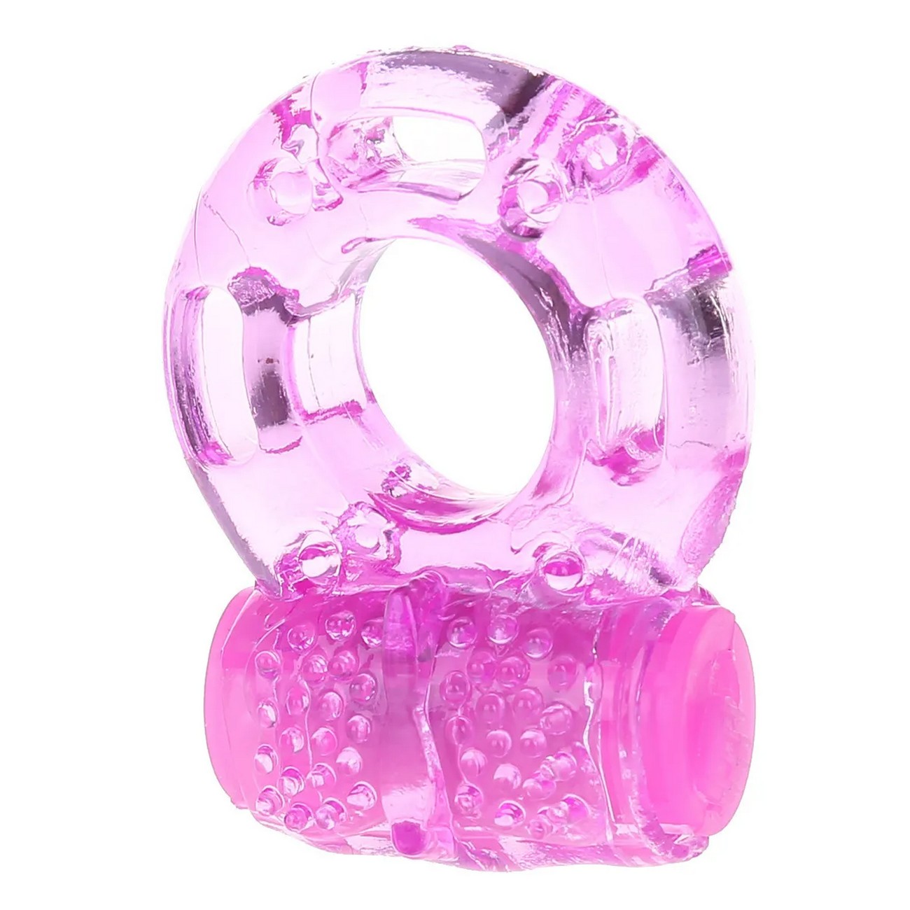 Anillo Vibrador Retardante Doble Estimulación Juguete Sexual