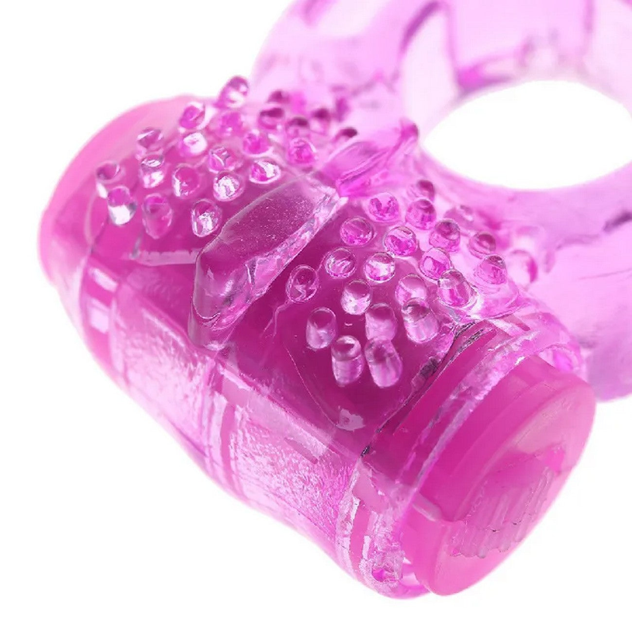 Anillo Vibrador Retardante Doble Estimulación Juguete Sexual