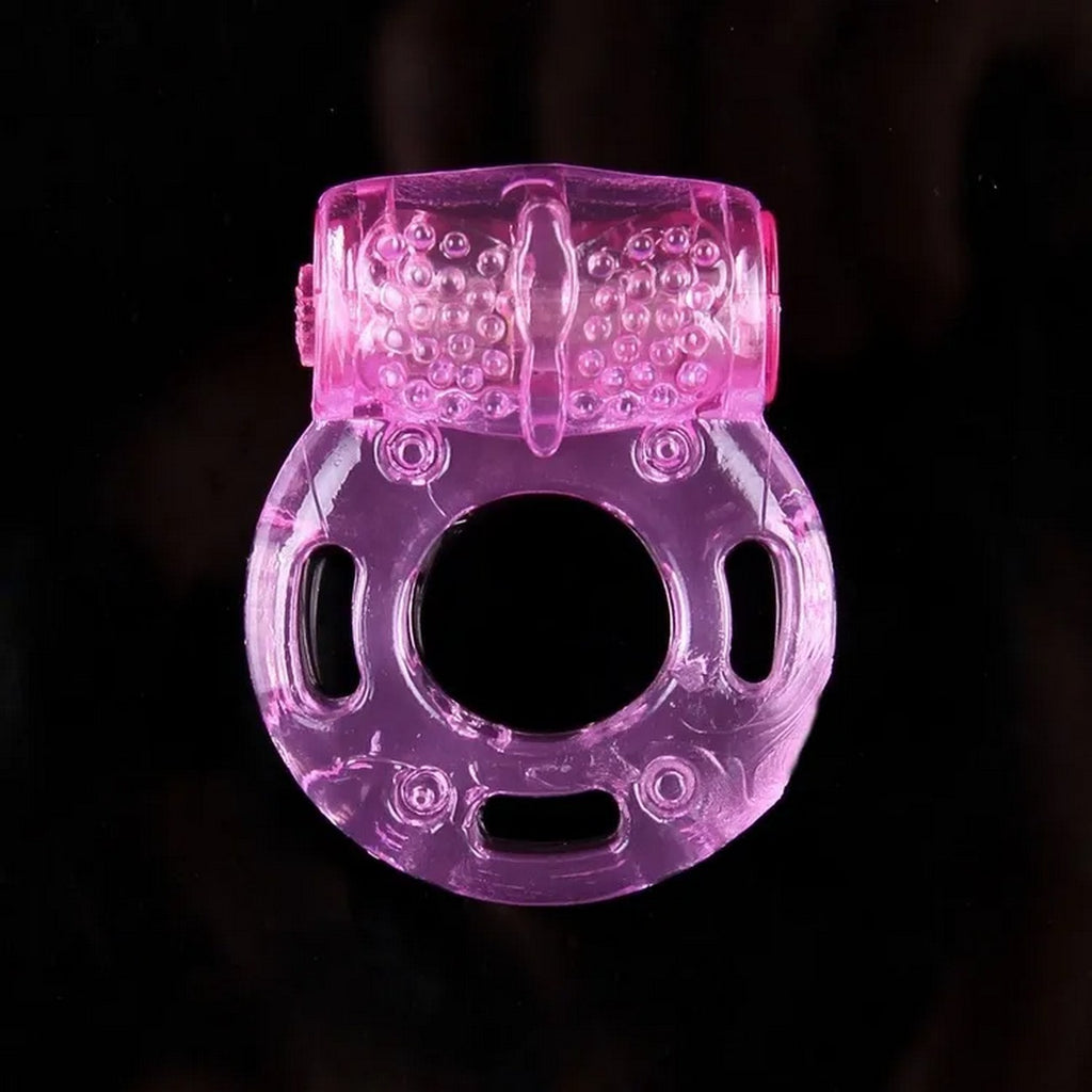Anillo Vibrador Retardante Doble Estimulación Juguete Sexual