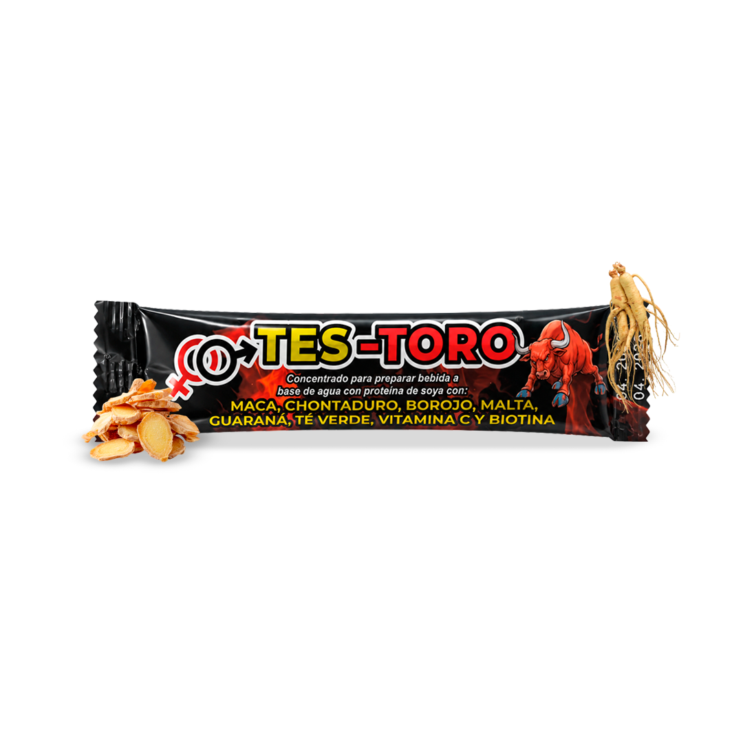 CAJA SACHET TESTORO X15